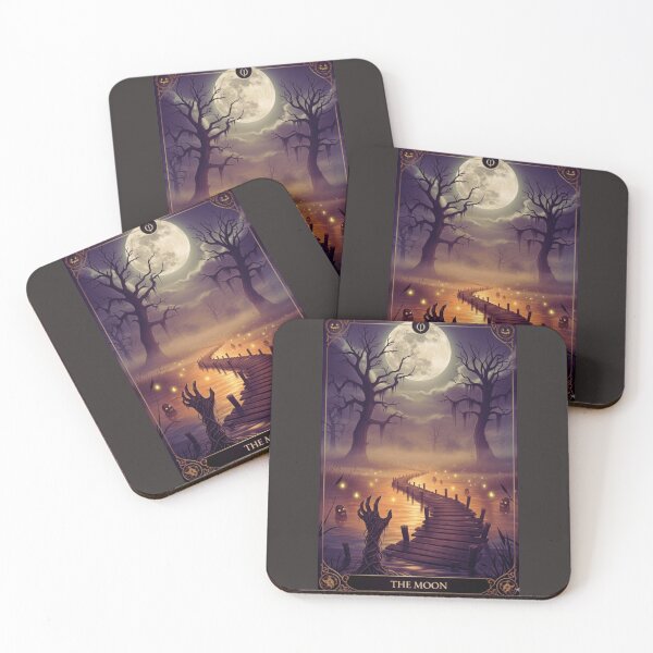 Item preview, Halloween Tarot: The Murky Path of The Moon designed and sold by NewGenWitchcraft.