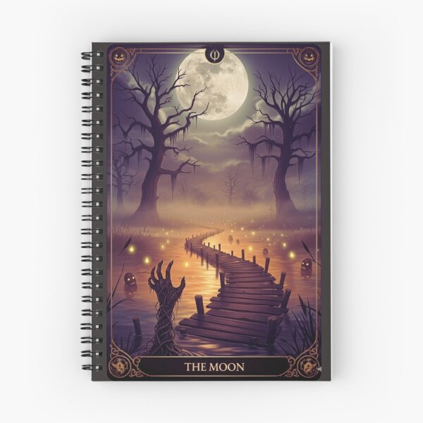 Item preview, Halloween Tarot: The Murky Path of The Moon designed and sold by NewGenWitchcraft.