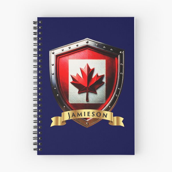 Item preview, Jamieson Family Canada Shield, Maple Leaf Heraldry Crest designed and sold by Highlandkings.