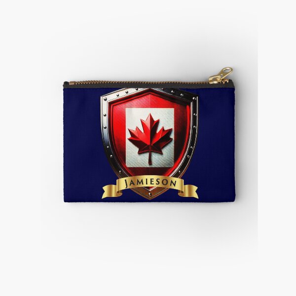 Item preview, Jamieson Family Canada Shield, Maple Leaf Heraldry Crest designed and sold by Highlandkings.