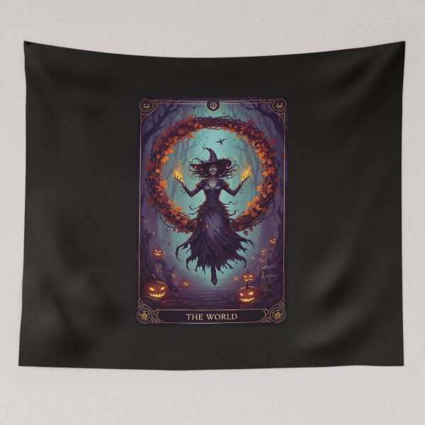 Item preview, Halloween Tarot: The World's Grand Finale designed and sold by NewGenWitchcraft.