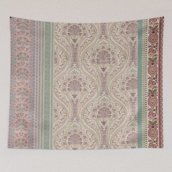 Item preview, Soft Pink and Green Boho Print designed and sold by cadeau_store.