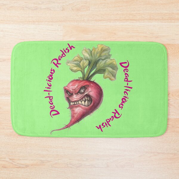 Item preview, Dead-licious Radish – Funny Spooky Halloween Vegetable Design designed and sold by dotitoko.