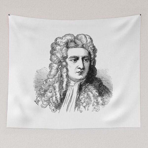 Item preview, Sir Isaac Newton, Scientist designed and sold by barefootliam.