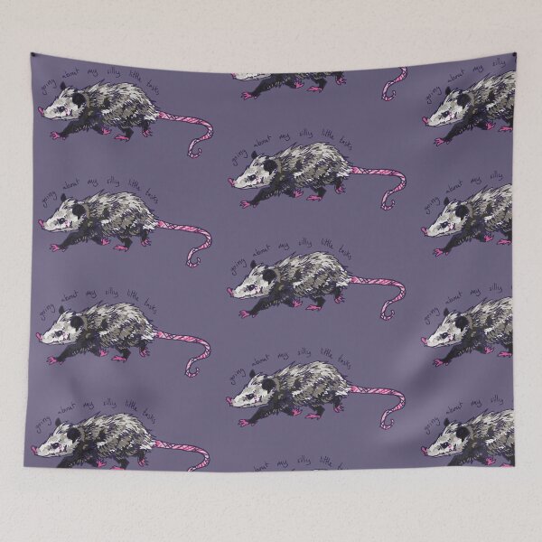 Item preview, Going about my silly tasks Possum designed and sold by h-darling.