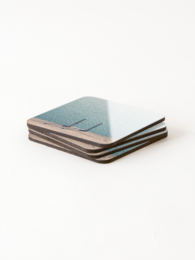 Thumbnail 4 of 5, Coasters (Set of 4), Jump In! designed and sold by RachelJBowler.