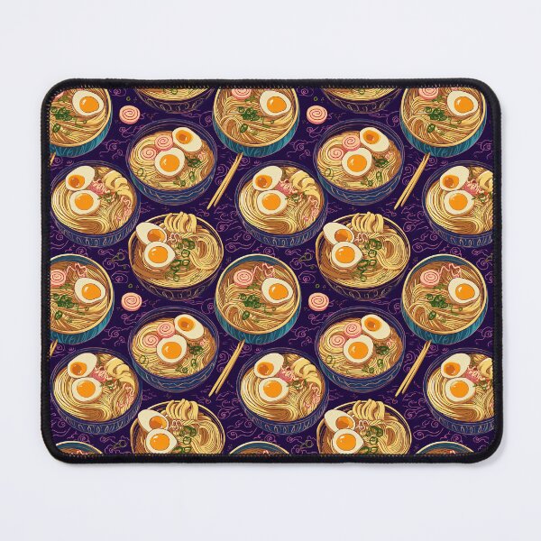 Item preview, Seamless Ramen Pattern – Japanese Noodle Soup Pattern designed and sold by Meiersbeste.