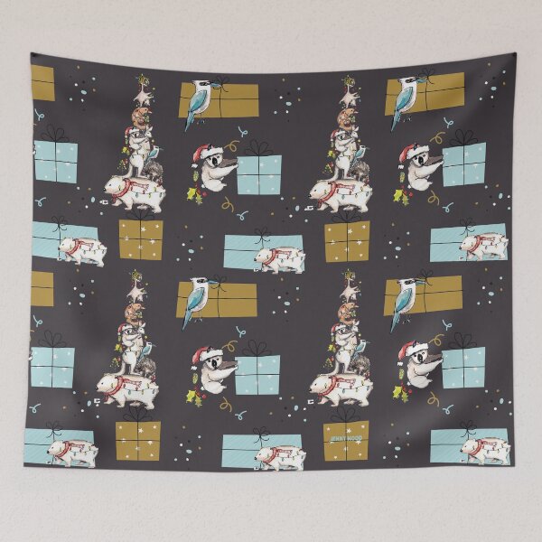 Item preview, Aussie animal Christmas tree  designed and sold by Jenny Wood.