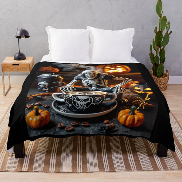 Item preview, The Skeleton King's Morning Brew designed and sold by CamillaCreation.