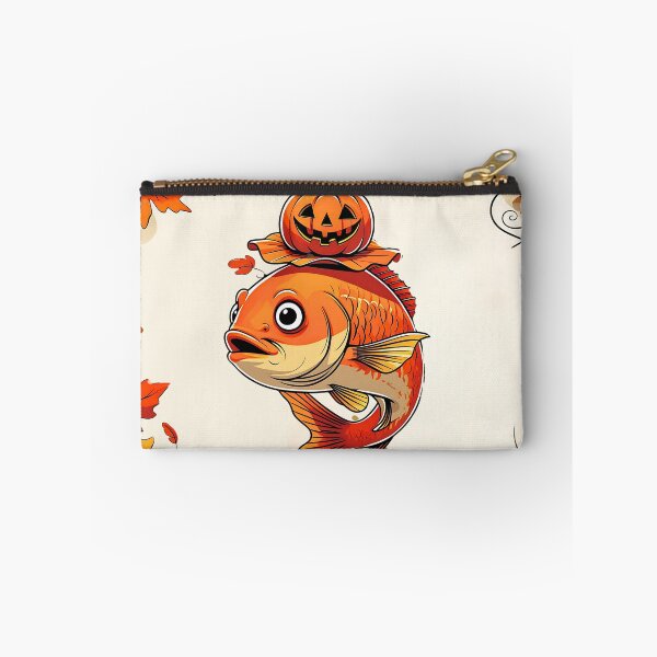 Item preview, Autumn Leaves Halloween Fish designed and sold by DariaCraft.