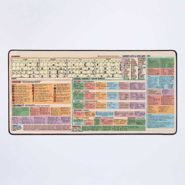 Item preview, Quick - Stardew Valley Quick Glance Game Guide designed and sold by amgraphics.