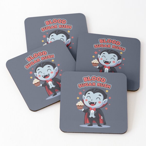 Item preview, Blood Sugar Rush – Cute Vampire designed and sold by Tiny-roar-studio.