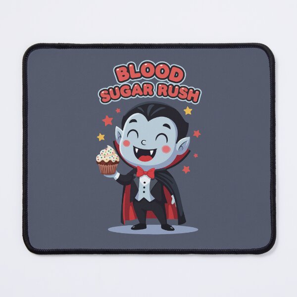 Item preview, Blood Sugar Rush – Cute Vampire designed and sold by Tiny-roar-studio.