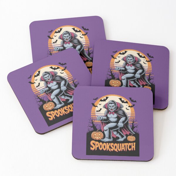 Item preview, Spooksquatch – Vampire Bigfoot Halloween designed and sold by Enea Kelo.