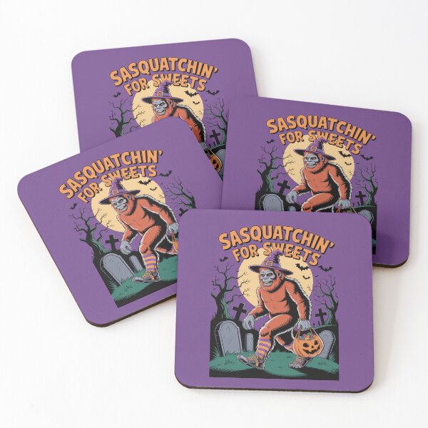 Item preview, Spooksquatch – Vampire Bigfoot Halloween designed and sold by Enea Kelo.