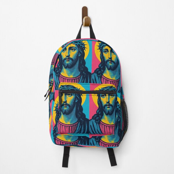 Item preview, Pop Art Jesus with Crown of Thorns designed and sold by weirdfishes123.