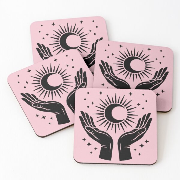 Item preview, Mystical Hands Witchy Aesthetic with Sun, Moon and Stars designed and sold by theartfulaspie.