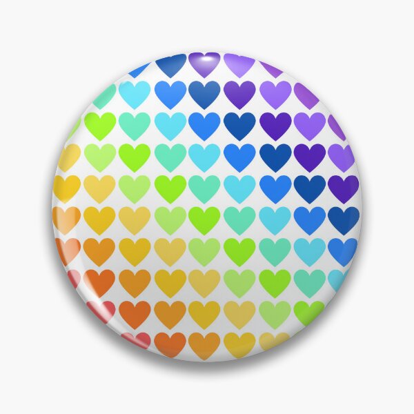Item preview, RainbowHearts designed and sold by Cute&Little Ghosts.