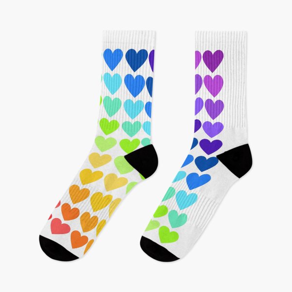 Item preview, RainbowHearts designed and sold by Cute&Little Ghosts.