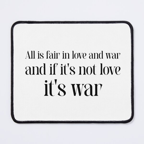 Item preview, Love and War designed and sold by AliceKacy.