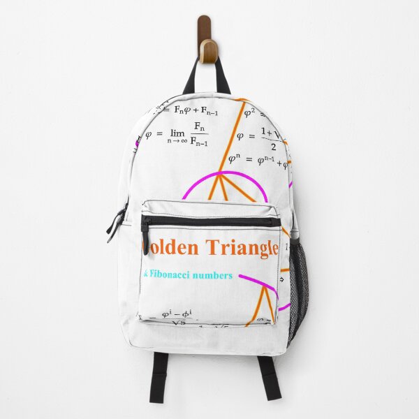 Item preview, Golden Triangle & Fibonacci Numbers designed and sold by brainyideasai.