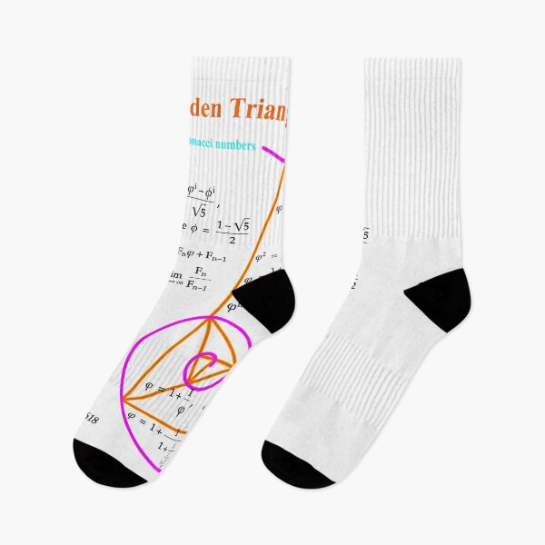 Item preview, Golden Triangle & Fibonacci Numbers designed and sold by brainyideasai.