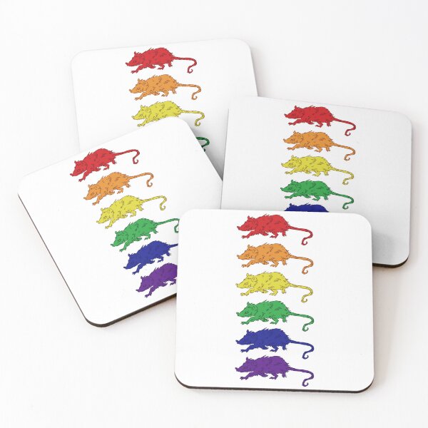 Item preview, Rainbow Flag possums designed and sold by h-darling.