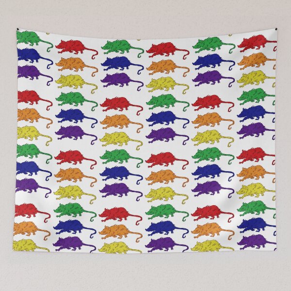 Item preview, Rainbow Flag possums designed and sold by h-darling.