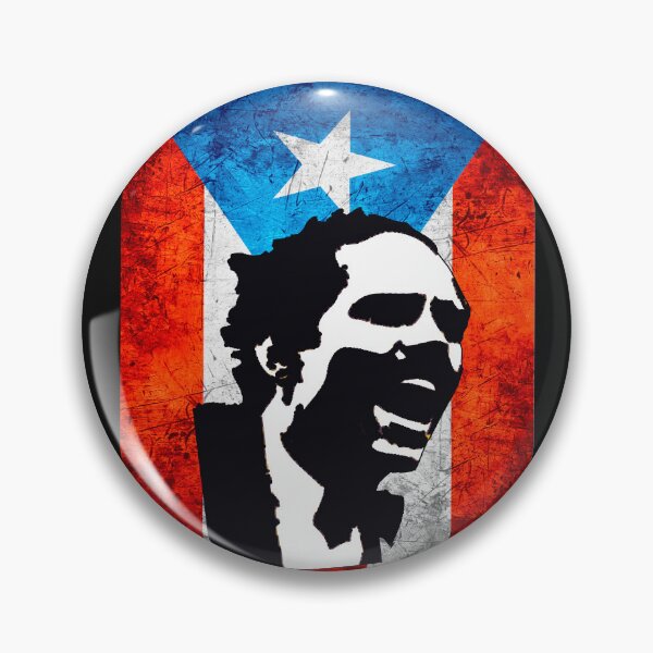 Item preview, El maestro boricua Pedro Albizu Campos Puerto Rico flag  designed and sold by erozzz.
