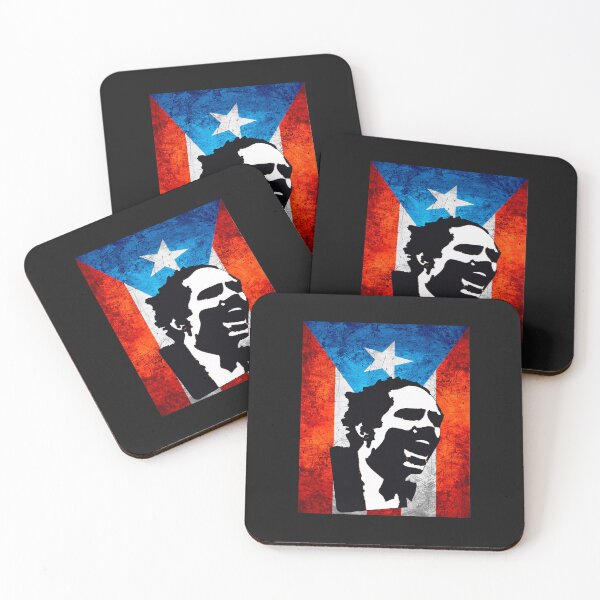 Item preview, El maestro boricua Pedro Albizu Campos Puerto Rico flag  designed and sold by erozzz.