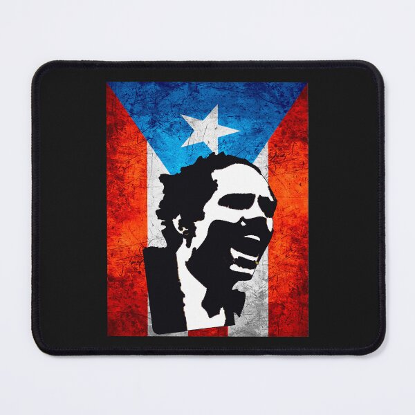 Item preview, El maestro boricua Pedro Albizu Campos Puerto Rico flag designed and sold by erozzz.