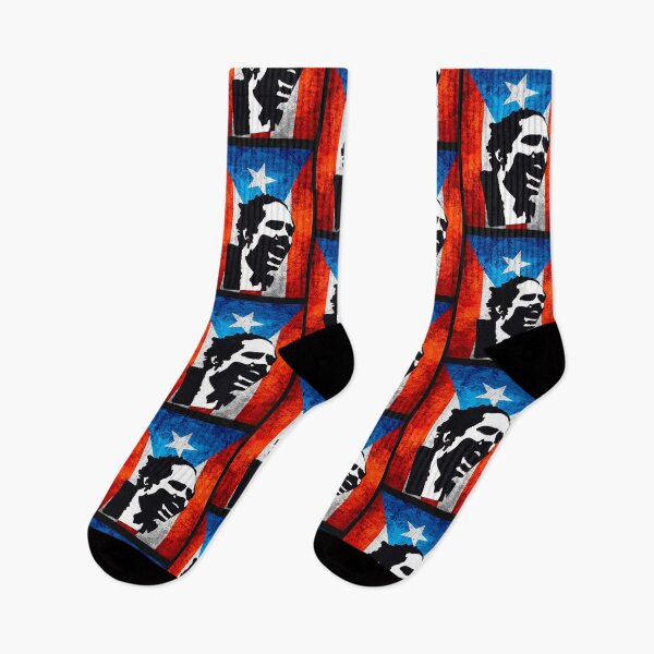 Item preview, El maestro boricua Pedro Albizu Campos Puerto Rico flag  designed and sold by erozzz.