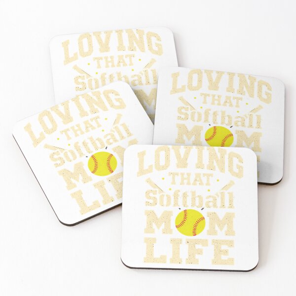 Item preview, Loving That Softball Mom Life T-Shirt, Funny Shirt, Valentine Shirt gift, Valentine Day Cut File, gift for Mom, designed and sold by GAIDREDA.