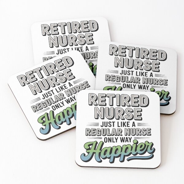 Item preview, Retired Nurse Shirt, Funny Retirement Gift Idea,  Happier Than Ever Classic T-Shirt  designed and sold by podlook.