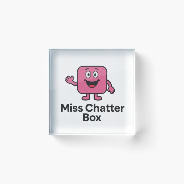 Item preview, Miss Chatter Box designed and sold by jeacam.