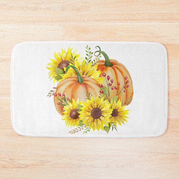Item preview, Autumn Vibes with Pumpkins, Berries and Sunflowers designed and sold by silviaol.