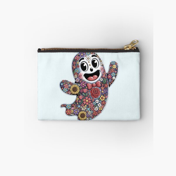 Item preview, Floral Ghost – Cute Colorful Spirit with Flowers designed and sold by SidTastic .