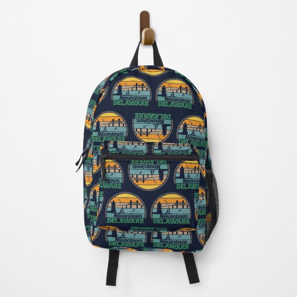 Item preview, Noxontown Delaware Retro Sunset Local Pride Logo  designed and sold by CRHPOD20.
