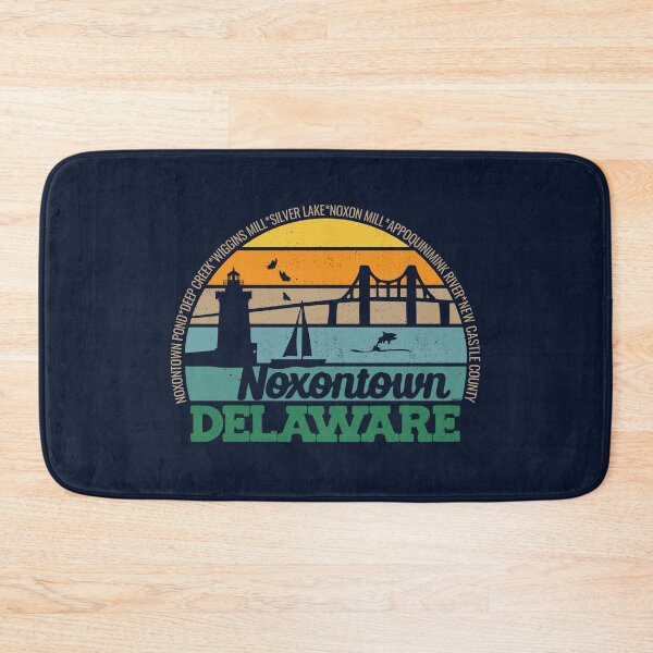 Item preview, Noxontown Delaware Retro Sunset Local Pride Logo  designed and sold by CRHPOD20.