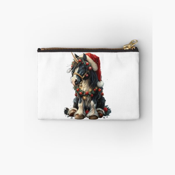 Item preview, Christmas Unicorn Horse – Year of the Red Fire Horse 2026 designed and sold by AlexLineArt.