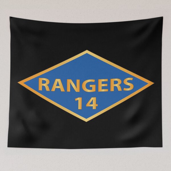 Item preview, SSI - 14th Ranger Battalion - Ranger Diamond - WWII X 300 designed and sold by Military Insignia Products.