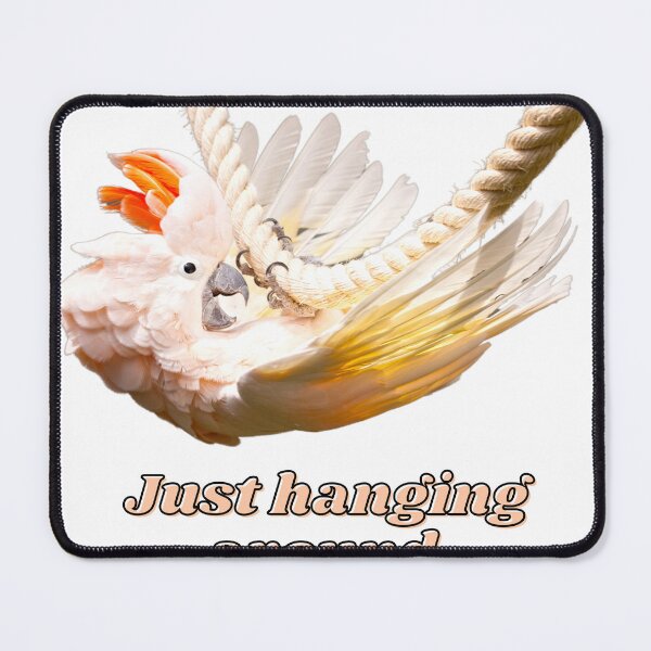 Item preview, Just hanging around - Australian Cockatoo designed and sold by TeeGeeTees.