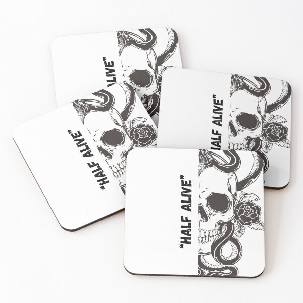 Item preview, Half Skull Snake Rose – Half Alive designed and sold by AkaalPrints.