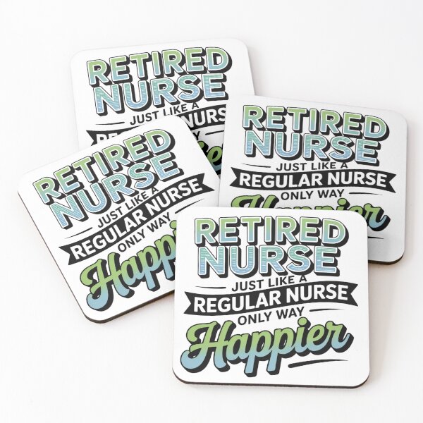 Item preview, Retired Nurse Shirt, Funny Retirement Gift Idea,  Happier Than Ever Classic T-Shirt  designed and sold by podlook.
