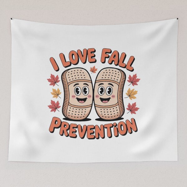 Item preview, I Love Fall Prevention Fall Physical Therapy designed and sold by BHMARTS.
