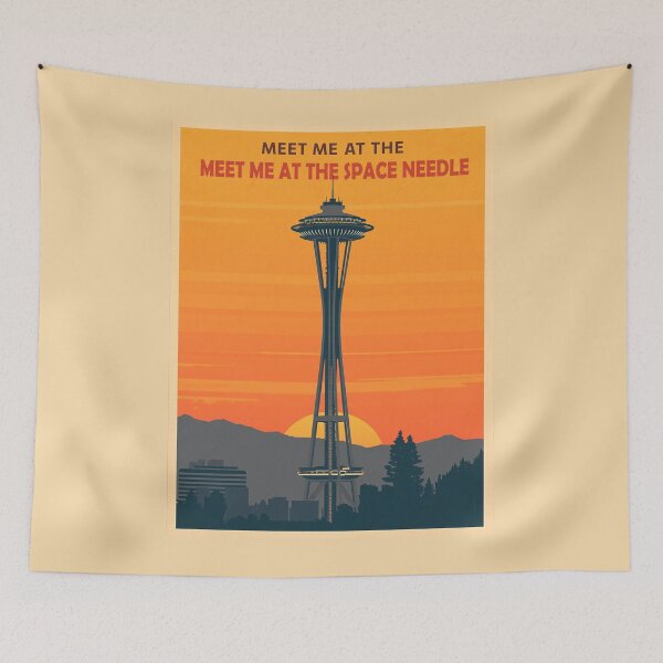Item preview, Seattle, Washington Unisex Graphic T-Shirts for Men and Women designed and sold by StickerArt Shop.