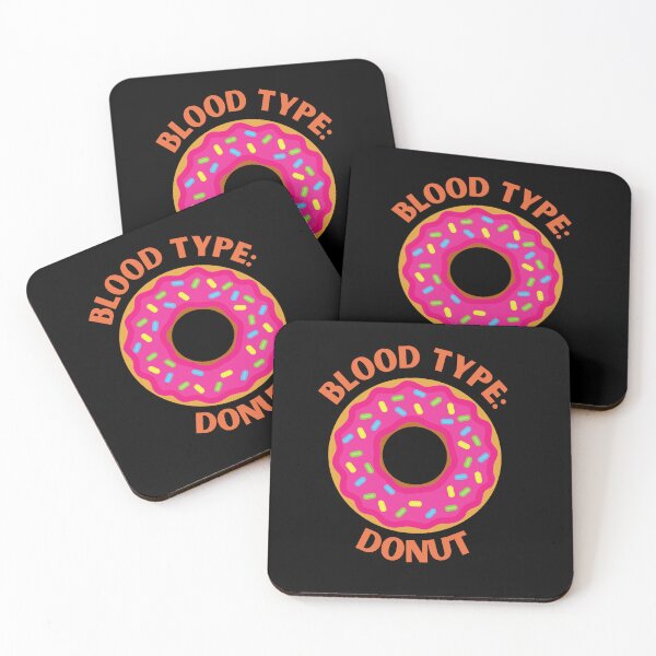 Item preview, Blood Type Donut designed and sold by RhondaLily.