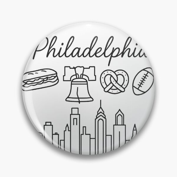 Item preview, Philadelphia Skyline designed and sold by planesandskeins.