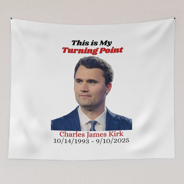 Item preview, Charlie Kirk "This is my Turning Point" 1993-2025 designed and sold by JeyVel.