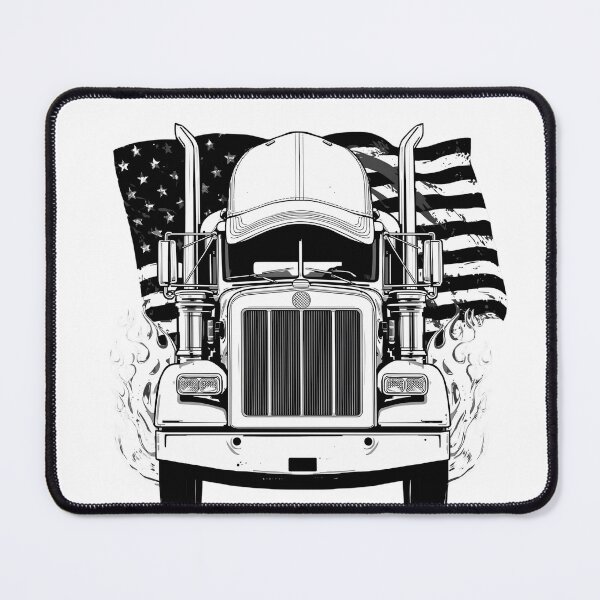Item preview, Patriotic American Flag Trucker T-Shirt, Funny Shirt, Valentine Shirt gift, Valentine Day Cut File, gift for Mom, dad gift, gift for birthday Essential T-Shirt designed and sold by GAIDREDA.